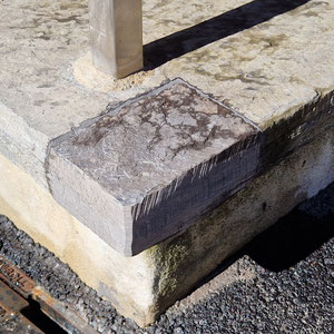 Ringgenberger Kalkstein, Treppe flicken