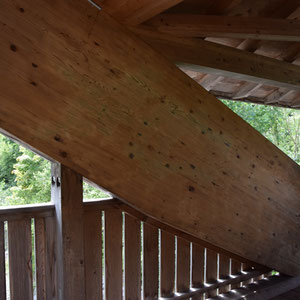 Graffitentfernung, André Iseli Stein- u. Bildhauerwerkstatt, Wimmis