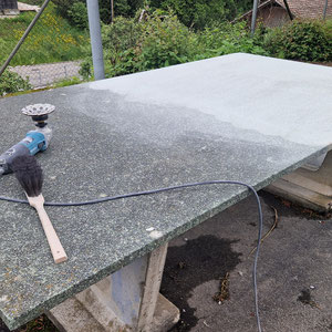 Tischtennistisch überarbeiten