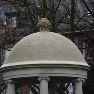 Brunnen, Brunnenanlage, Florapark, Bern, André Iseli Steinmetz, Kunststeinbrunnen, Restaurierung
