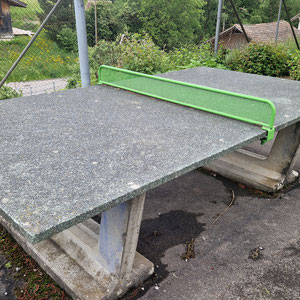Tischtennistisch überarbeiten