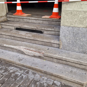 Gerechtigkeitsgasse, Bern Kunststeintreppe sanieren
