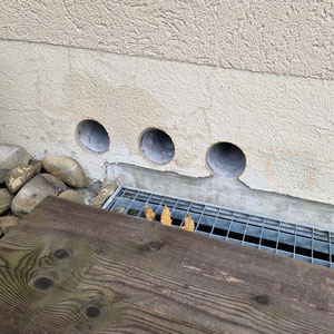 Kernbohrung für Wärmepumpe