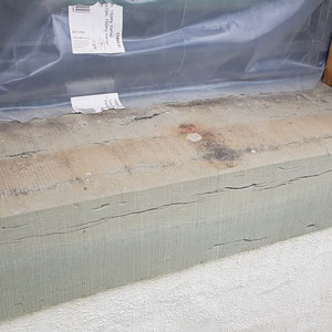 Kirche Rüderswil, Fensterbänke, Sandsteinrenovation, André Iseli Steinmetz