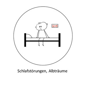 Symptome eines Entwicklungstraumas: Schlafstörungen