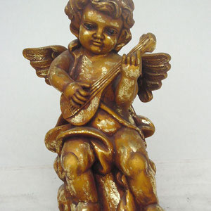 Figura de Ángel con guitarra