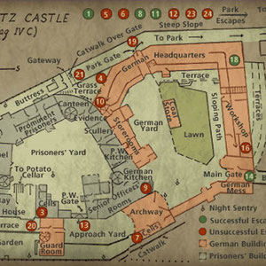 Plattegrond Schloss Colditz