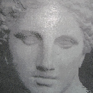 détaile de la mosaïque "la Venus d'Arles"