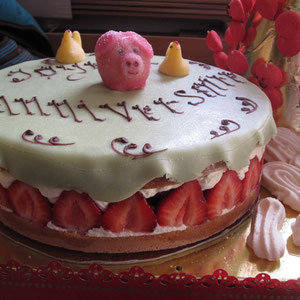 Recette du fraisier ou bagatelle Lenôtre 