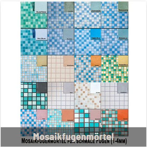 Mosaikfugenmasse auch für den Außenbereich bestens geeignet