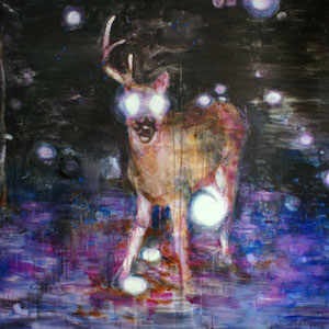Nightdeer 8 150x220 cm Oil/Canvas 2011