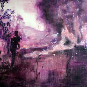 Purplefire 190x220 cm Oil/Canvas 2011