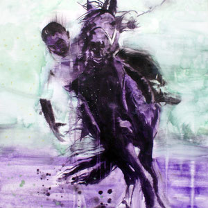 Black Rider 100x70 Oil/Canvas 2011
