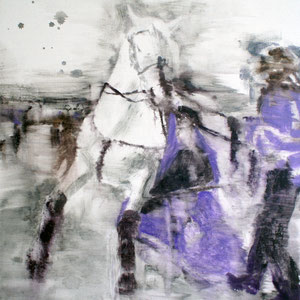 White Horse 4 60x50 cm Oil/Canvas 2011