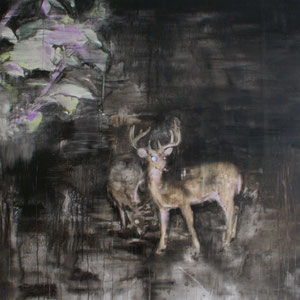 Nightdeer 7 140x150 cm Oil/Canvas 2011