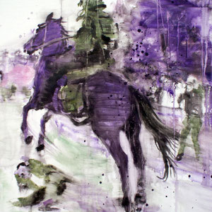 Black Rider2 100x70 Oil/Canvas 2011