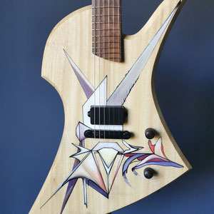 HEART "Firesweep", mit Malerei, 2021