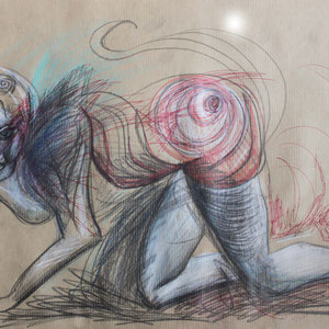"Katzenfrau", A3, 2010