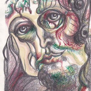 "Inspiration Dürer", Mischtechnik auf MT-Papier