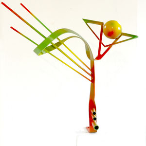 Quintessenz, Metallobjekt, Nora & Wilhelm Gauger, 60 cm hoch, 2024