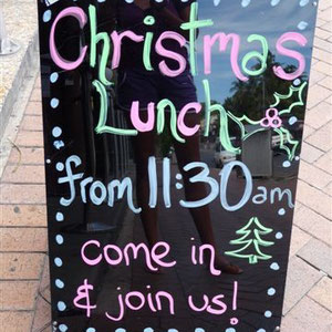 Christmas Lunch ... habe leider keine Fotos vom Dinner ... das war sagenhaft!