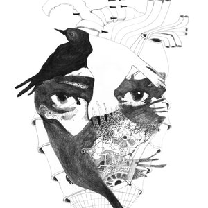  „Doschka“, Bleistift auf Cansons Papier 180 gr./ 19 x 23 cm. 