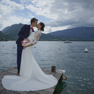 Mariage Portrait de Couple Lac d'Annecy Talloires