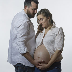  grossesse portrait de couple femme enceinte