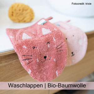 Tier Wachlappen aus Bio-Baumwolle von trixie und nuuroo bei zauberhaft Holz.Perle.Kind.