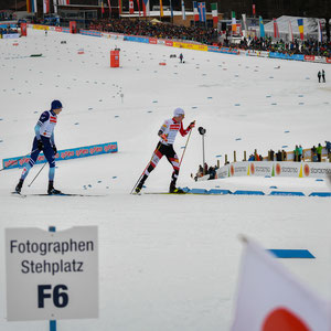 Nordisch Kombinierer beim Langlauf_Oberstdorf 2020