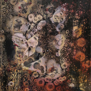 Maria Wirth - Puppet Garden, 70 x 50cm, oil on canvas, 2023