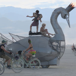Burning Man, das exzentrische und weltweit einzigartige Kultfestival der Hippies und Freaks