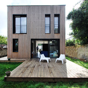 MAISON PASSIVE EN OSSATURE BOIS SEINE SAINT DENIS