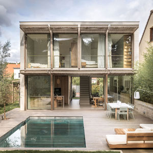MAISON EN BETON A LA CELLE SAINT CLOUD