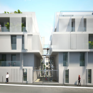 LOGEMENTS AVEC MAILLE METALLIQUE