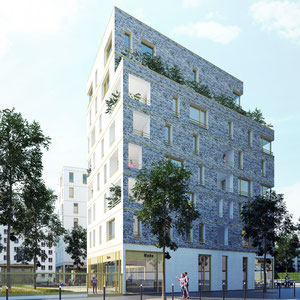 48 LOGEMENTS COLLECTIFS A BOBIGNY EN BRIQUE
