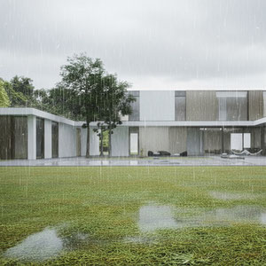 MAISON EN BETON DANS LES YVELINES