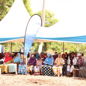 Participants from the community during the World ocean day celebrations