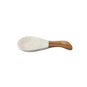 Be Home: Spoon rest in white marble and wood