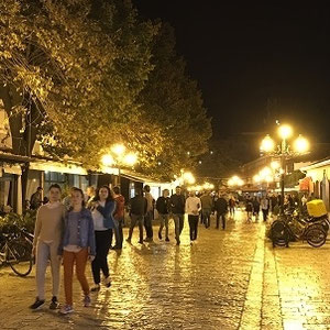 Giro (Abendspaziergang) in Shkodar