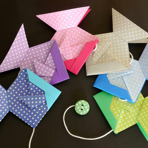 5.Mobile origami petits pois