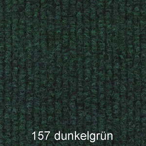 Teppich: Rips-meliert in der Farbe 157 dunkelgrün für Messen, Events und Veranstaltungen von expoCarpets & more