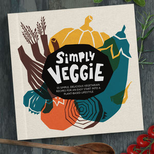 "Veggie Silhouettes“, Stock-Illustrationsset für Creative Market