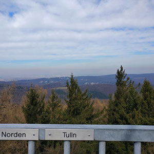 Da drüben Richtung Tulln, da steht unser Häuschen!