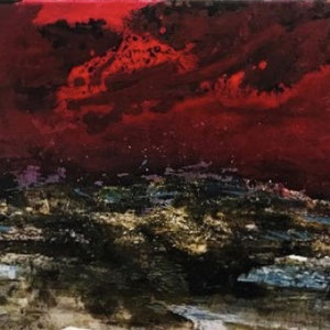 Acrylics, mixed texture on canvas  60 x 180 cm