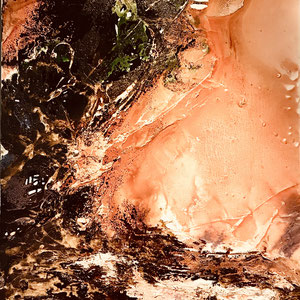 "La vigne" mixed media on canvas  100 x 120 cm