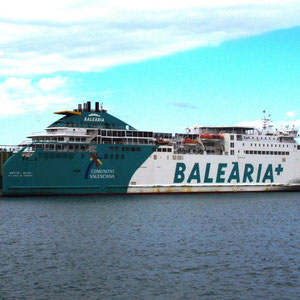 Voor het eerst gevaren met Balearia. Goed bevallen