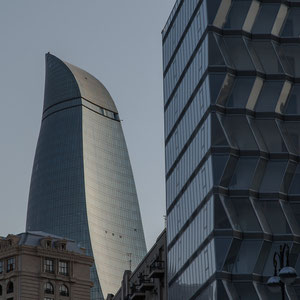 Azerbaijan - "Flame Towers" in Baku