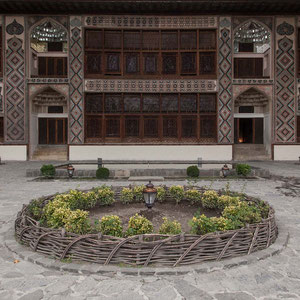 Azerbaijan / Sheki - Der Ende des 18. Jahrhunderts im osmanischen Stil erbaute Khan-Palast