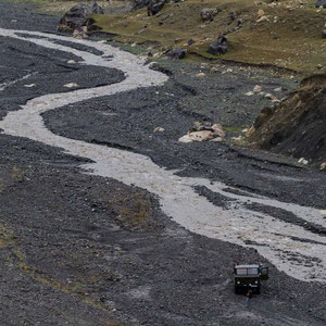 Azerbaijan - Auf der Fahrt von Quba nach Xinaliq